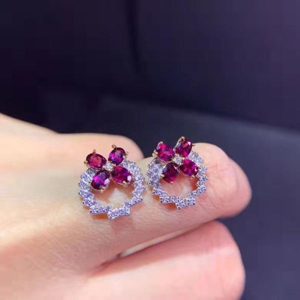 stud natural 3mm garnet earrings s925 silver fashion fine jewelry for women party purple gemstone, Golden;silver
stud natural 3mm garnet earrings s925 silver fashion fine jewelry for women party purple gemstone, Golden;silver