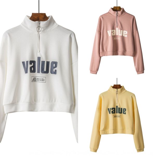 zipper short stand collar sweatersweater sweater women's spring thin loose korean style 2020 new fashion ins high waist collar rrun7, Black
zipper short stand collar sweatersweater sweater women's spring thin loose korean style 2020 new fashion ins high waist collar rrun7, Black
