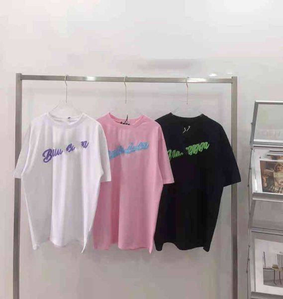 2022 factory wholesale new summer bajia round neck short sleeve t-shirt foam printing loose fashion men's and women's same style, White
2022 factory wholesale new summer bajia round neck short sleeve t-shirt foam printing loose fashion men's and women's same style, White