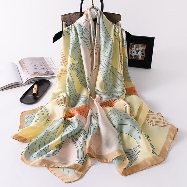 2020 luxury women's scarf silk foulard striped patchwork bandana sun protective autumn hair scarf fashion female shawl1, Blue;gray
2020 luxury women's scarf silk foulard striped patchwork bandana sun protective autumn hair scarf fashion female shawl1, Blue;gray