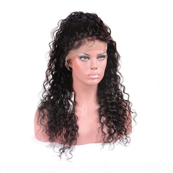 water wave lace front human hair wigs for women pre plucked with baby hair brazilian front lace wigs 150% remy wig human, Black;brown
water wave lace front human hair wigs for women pre plucked with baby hair brazilian front lace wigs 150% remy wig human, Black;brown