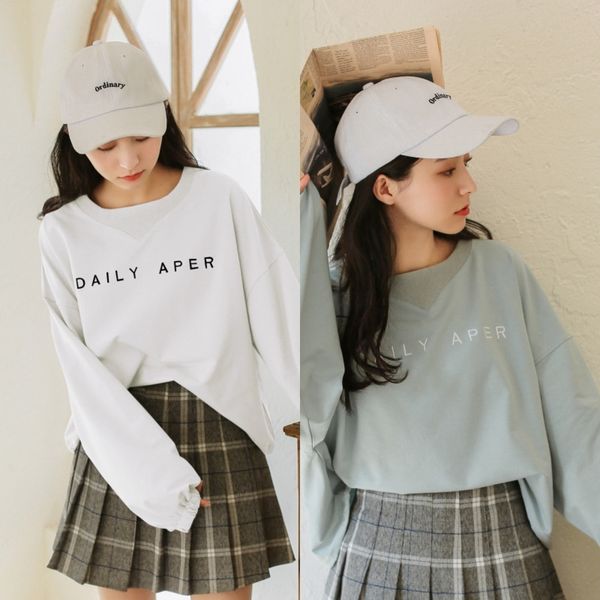 4inea embroidered women's drawstring new korean stylestyle loose long embroidery autumn sweater 2020 bubble letter sleeve crew neck swe, White
4inea embroidered women's drawstring new korean stylestyle loose long embroidery autumn sweater 2020 bubble letter sleeve crew neck swe, White