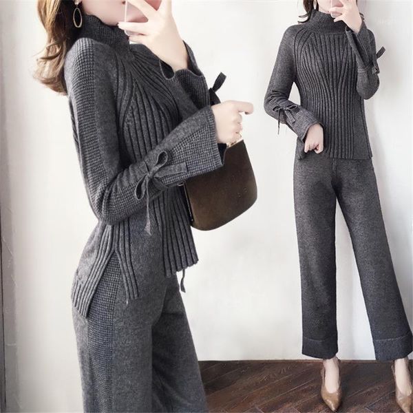 autumn winter knitted tracksuit turtleneck sweatshirts suit women clothing 2 piece set knit pant sporting suit female1, White
autumn winter knitted tracksuit turtleneck sweatshirts suit women clothing 2 piece set knit pant sporting suit female1, White