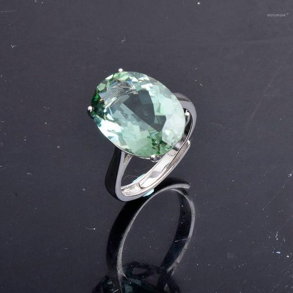 cluster rings csj big size stone green amethyst quartz ring oval cut 13*18 sterling 925 silver simple fine jewelry for women girl gift box1, Golden;silver
cluster rings csj big size stone green amethyst quartz ring oval cut 13*18 sterling 925 silver simple fine jewelry for women girl gift box1, Golden;silver