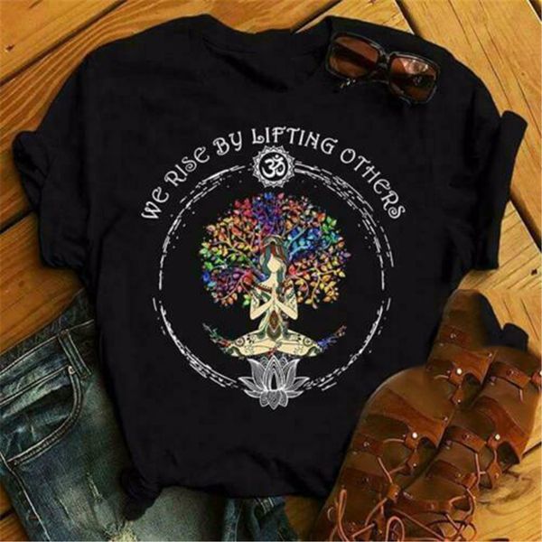 yoga girl yoga tree we rise by lifting others ladies cotton s 3xl fitness hoodie designers t shirts sweatshirt 
yoga girl yoga tree we rise by lifting others ladies cotton s 3xl fitness hoodie designers t shirts sweatshirt