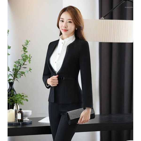 women's two piece pants ladies business suits autumn women winter styles professional work wear 2 jacket sets formal trousers blazer1, White
women's two piece pants ladies business suits autumn women winter styles professional work wear 2 jacket sets formal trousers blazer1, White