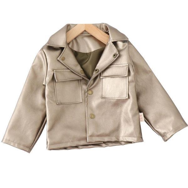 children one piece artificial leather spring clothes baby boys jacket infant out kids fashion toddler casual clothing tracksuits, Blue;gray
children one piece artificial leather spring clothes baby boys jacket infant out kids fashion toddler casual clothing tracksuits, Blue;gray