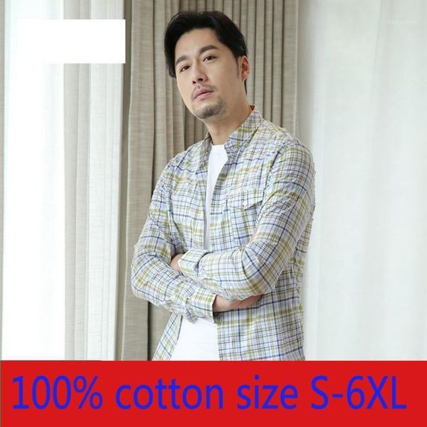 men's casual shirts arrival spring 100% pure cotton plaid long sleeve men fashion plus size s l xl 2xl3xl4xl5xl6xl1, White;black
men's casual shirts arrival spring 100% pure cotton plaid long sleeve men fashion plus size s l xl 2xl3xl4xl5xl6xl1, White;black