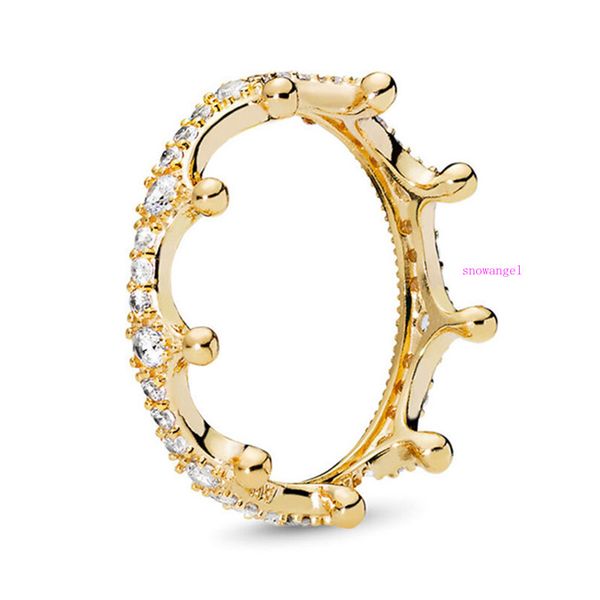 explosions rose gold new crown round ring rose gold, Golden;silver