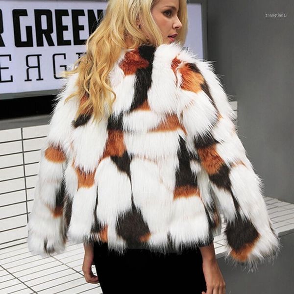 lugentolo short faux fur coat women winter fashion warm lonng sleeve open stitch slim womens jackets1, Black
lugentolo short faux fur coat women winter fashion warm lonng sleeve open stitch slim womens jackets1, Black