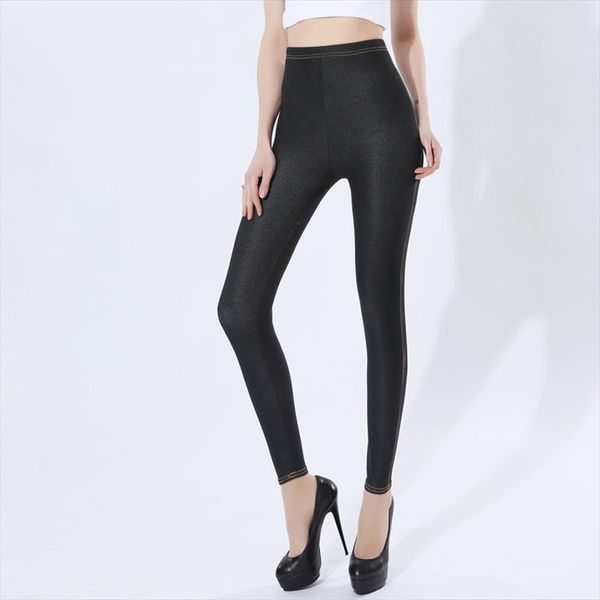 cotton blend women imitation jeans thin leggings mid waist high elasticity plus size 5xl pant black and blue denim legging
cotton blend women imitation jeans thin leggings mid waist high elasticity plus size 5xl pant black and blue denim legging