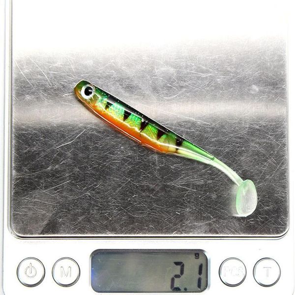 5pcs/lot fishing soft bait 70mm 90mm 2g 5g t tail fish fishing lures rainbow color sequin swing winter ice fishing spin jllplv
5pcs/lot fishing soft bait 70mm 90mm 2g 5g t tail fish fishing lures rainbow color sequin swing winter ice fishing spin jllplv