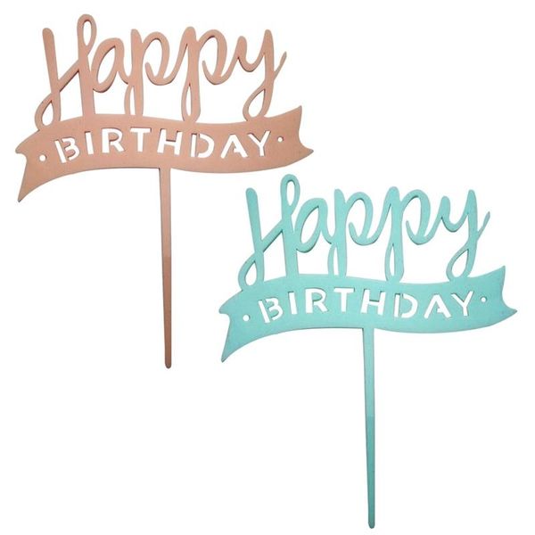 1 pc blue pink acrylic striped banner "happy birthday" cake er dessert decoration for birthday party lovely gifts
1 pc blue pink acrylic striped banner "happy birthday" cake er dessert decoration for birthday party lovely gifts