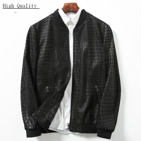 spring genuine leather men jacket real sheepskin coat crocodile pattern short outwear luxury coat men deri ceket lwl14771, Black
spring genuine leather men jacket real sheepskin coat crocodile pattern short outwear luxury coat men deri ceket lwl14771, Black