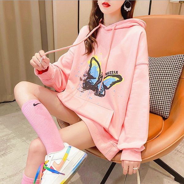 aixbp autumn new women's spring yry23 2020 mid-length hooded women's casual loose sweater sweater and, Black
aixbp autumn new women's spring yry23 2020 mid-length hooded women's casual loose sweater sweater and, Black
