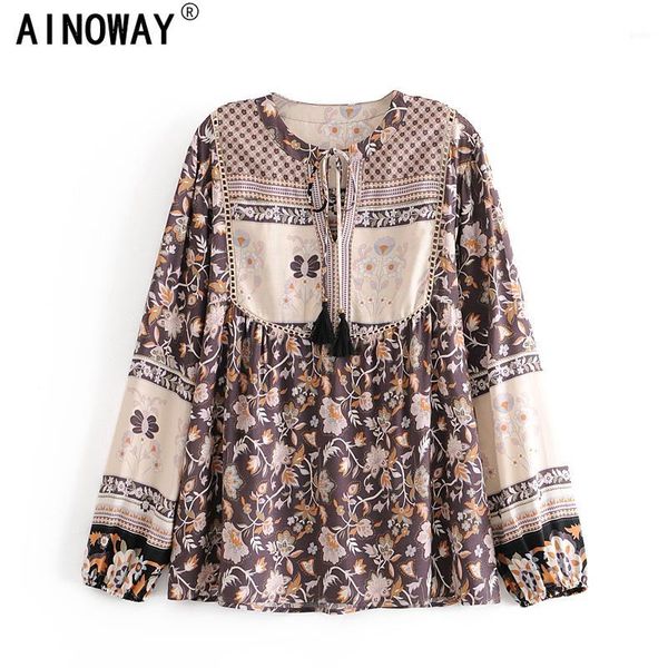 vintage chic women ethnic floral print bohemian rayon blouse shirt ladies flare sleeve loose boho shirts1, White
vintage chic women ethnic floral print bohemian rayon blouse shirt ladies flare sleeve loose boho shirts1, White