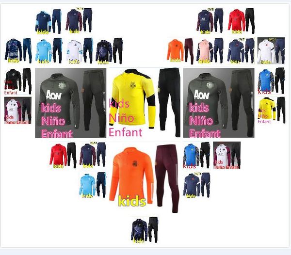 20 21 kids tracksuit set boys football training soccer training suit 2020 2021 enfant survetement de foot jogging child, Black;yellow
20 21 kids tracksuit set boys football training soccer training suit 2020 2021 enfant survetement de foot jogging child, Black;yellow