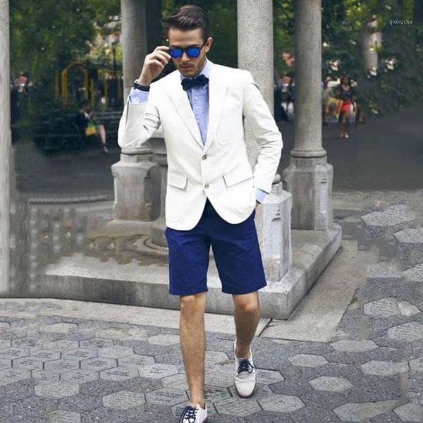 2020 new arrival fashion white men suits casual man blazer blue short pants slim customize made jacket 2 pieces costume homme1, White;black
2020 new arrival fashion white men suits casual man blazer blue short pants slim customize made jacket 2 pieces costume homme1, White;black