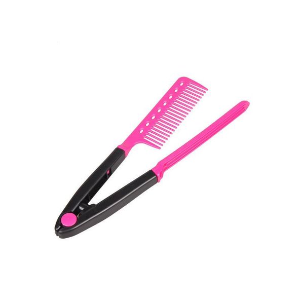 v type hair combs professional hair straightener comb diy salon haircut hairdressing styling tool salon anti-static com jllafq, Silver
v type hair combs professional hair straightener comb diy salon haircut hairdressing styling tool salon anti-static com jllafq, Silver