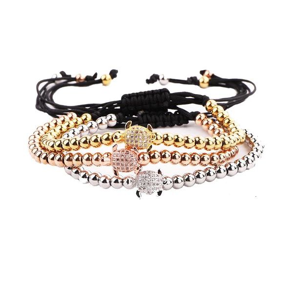men women jewelry bracelet cz pave cute turtle charm stainless steel beads friendship lucky bracelet gift, Black 
men women jewelry bracelet cz pave cute turtle charm stainless steel beads friendship lucky bracelet gift, Black