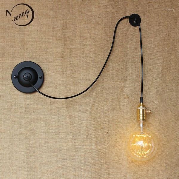 new design diy antique retro black metal ball wall lamps e27/e26 ac 110v-220v for workroom bedside bedroom wall lights1
new design diy antique retro black metal ball wall lamps e27/e26 ac 110v-220v for workroom bedside bedroom wall lights1