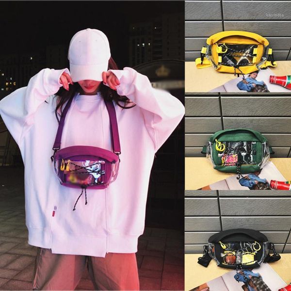 waist bags 2021 transparent fanny pack bag women men hip hop phone belt pouch clear pvc chest sac banane1
waist bags 2021 transparent fanny pack bag women men hip hop phone belt pouch clear pvc chest sac banane1