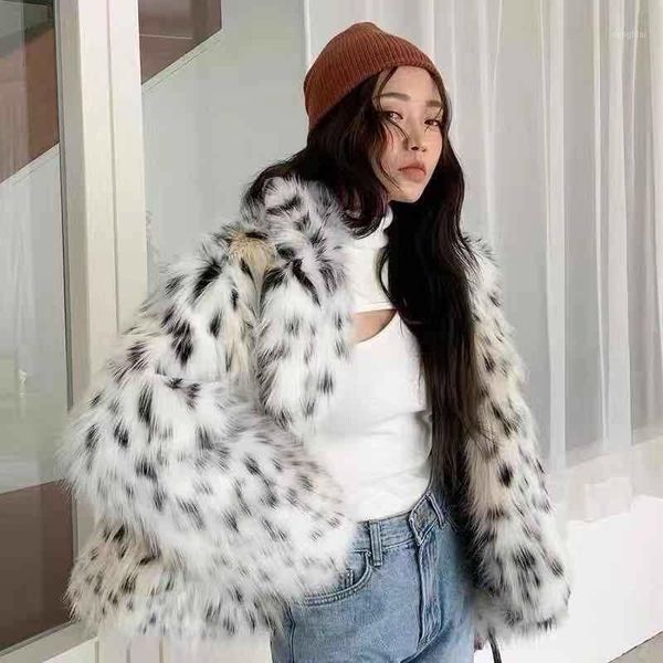winter new faux fur coat woman korean casual lazy leopard jackets for woman fashion soft thick warm coats mujer1, Black
winter new faux fur coat woman korean casual lazy leopard jackets for woman fashion soft thick warm coats mujer1, Black