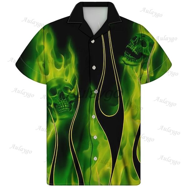 aulaygo button up shirt flame skull printed short sleeve shirt man turn-down collar oversize hawaiian clothing camisa masculina 1022, White;black
aulaygo button up shirt flame skull printed short sleeve shirt man turn-down collar oversize hawaiian clothing camisa masculina 1022, White;black