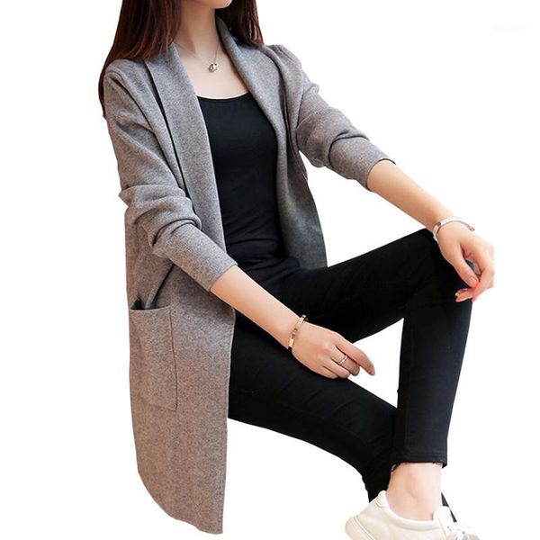 autumn women sweater and cardigans crochet fashion long-sleeve solid color loose knitted v-neck cardigan spring female sweaters1, White
autumn women sweater and cardigans crochet fashion long-sleeve solid color loose knitted v-neck cardigan spring female sweaters1, White