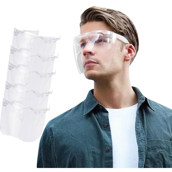 protection 1/5pc face transparent full shield designed cover safety glasses for outdoor reusable
protection 1/5pc face transparent full shield designed cover safety glasses for outdoor reusable
