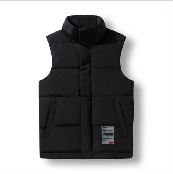 2020 autumn and winter thickened men vest, solid color zipper black vertical collar men's vest, thickened cardigan leisure vest1, Black;white
2020 autumn and winter thickened men vest, solid color zipper black vertical collar men's vest, thickened cardigan leisure vest1, Black;white