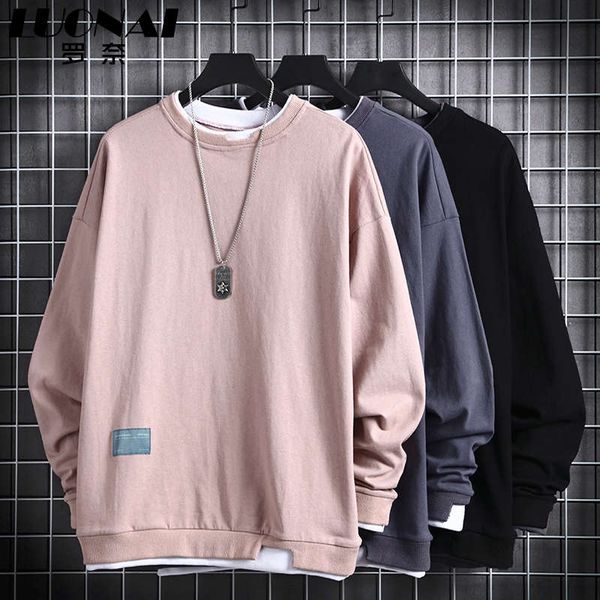 autumn and winter ins cotton long sleeve t-shirt sweater for men's korean version, Black
autumn and winter ins cotton long sleeve t-shirt sweater for men's korean version, Black