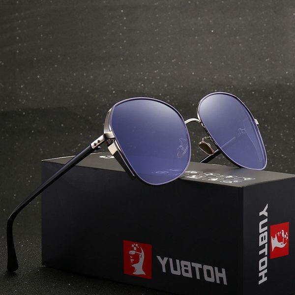 man polarized sunglasses driving goggles fashion glasses classic vintage 2019, White;black
man polarized sunglasses driving goggles fashion glasses classic vintage 2019, White;black