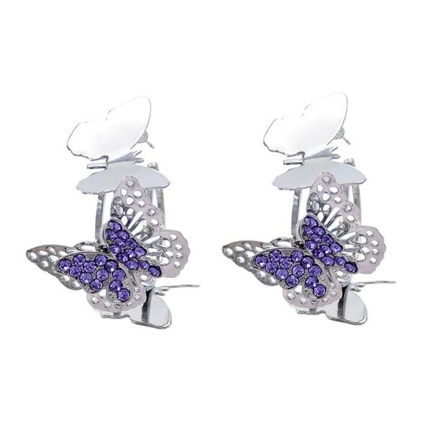 cute butterfly hoop earrings for women rhinestone gold earring insect charming female girl wedding party jewelry birthday gifts, Golden;silver
cute butterfly hoop earrings for women rhinestone gold earring insect charming female girl wedding party jewelry birthday gifts, Golden;silver
