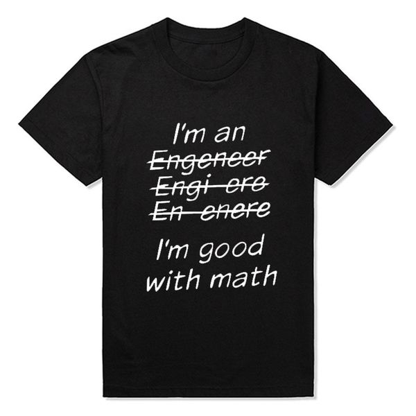 new i'm an engineer i'm good at math funny engeneer physics graduate mens clothing with tees hoodie designers t shirts sweatshirt
new i'm an engineer i'm good at math funny engeneer physics graduate mens clothing with tees hoodie designers t shirts sweatshirt