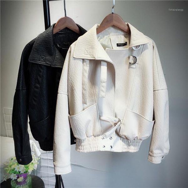 new loose soft pu faux leather jacket women classic moto biker bomber jacket spring autumn ladies basic coat moto biker outwear1, Black
new loose soft pu faux leather jacket women classic moto biker bomber jacket spring autumn ladies basic coat moto biker outwear1, Black