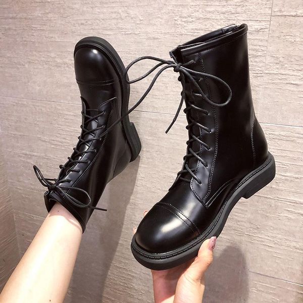 shoes fashion boots woman mid-calf booties women round toe low heels booties winter footwear boots-women punk short rubber, Black
shoes fashion boots woman mid-calf booties women round toe low heels booties winter footwear boots-women punk short rubber, Black