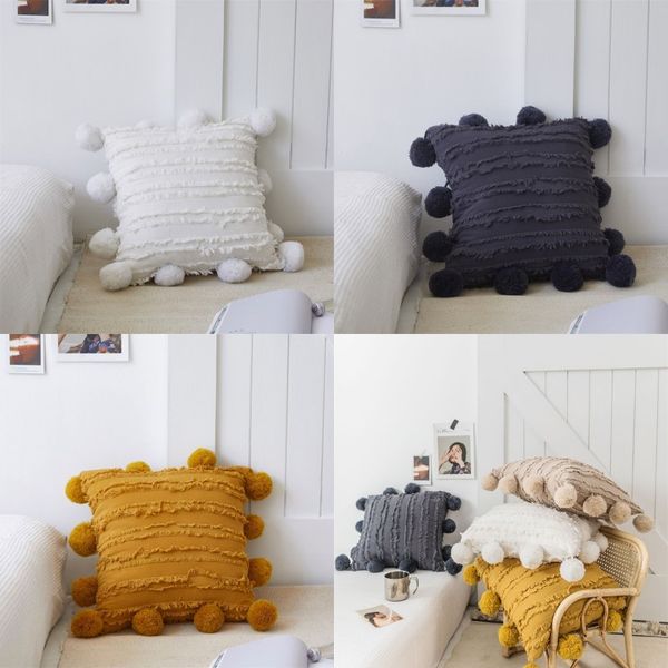 seat floral tassels pillow cover with pompom yellow grey white decorative cushion cover home decor throw pillow case 45x45cm lls 67 g2
seat floral tassels pillow cover with pompom yellow grey white decorative cushion cover home decor throw pillow case 45x45cm lls 67 g2