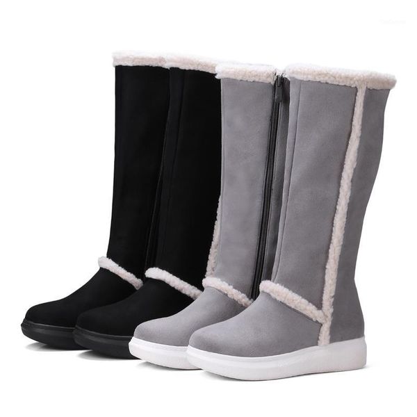 boots leather women winter with fur super warm snow work casual sneakers high rubber suede snow1, Black
boots leather women winter with fur super warm snow work casual sneakers high rubber suede snow1, Black