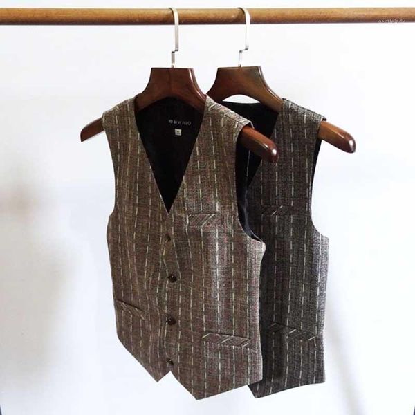 men's vests 4 button england slim suit vest men fashion retro casual striped waistcoat british korean man clothing plus size1, Black;white
men's vests 4 button england slim suit vest men fashion retro casual striped waistcoat british korean man clothing plus size1, Black;white
