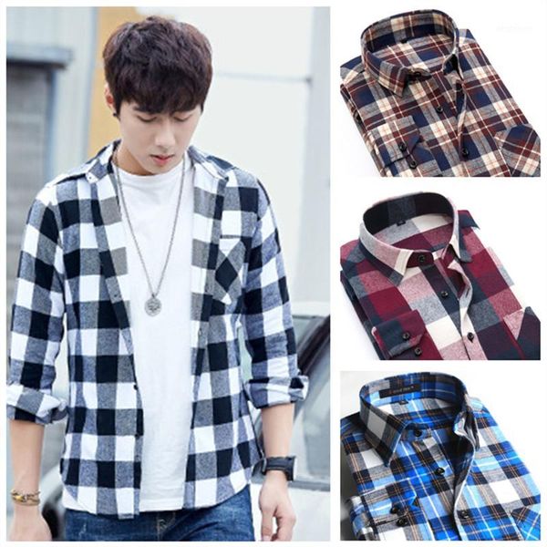 men's casual shirts spring flannel men's cotton-blend long-sleeved shirts, soft and comfortable fabrics, fashion wild striped plai, White;black
men's casual shirts spring flannel men's cotton-blend long-sleeved shirts, soft and comfortable fabrics, fashion wild striped plai, White;black