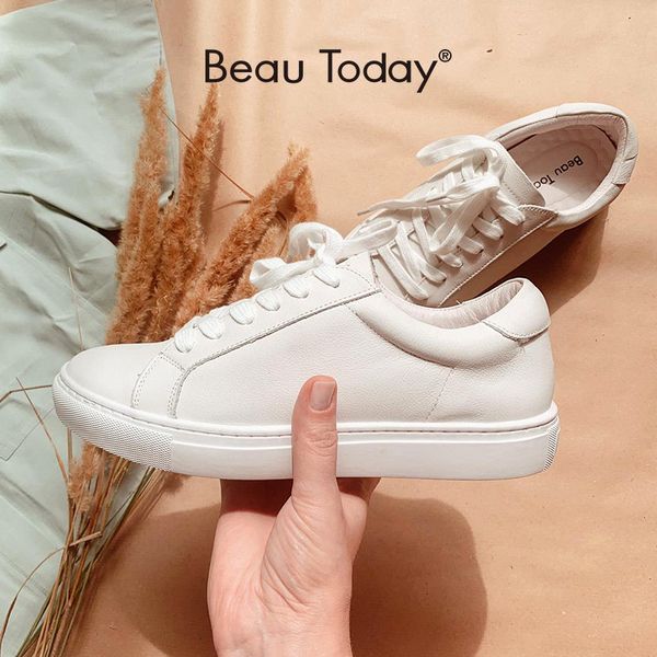 beautoday white shoes women sneakers round toe lace-up genuine cow leather lady flats derby shoes handmade 29008 1006, Black;white
beautoday white shoes women sneakers round toe lace-up genuine cow leather lady flats derby shoes handmade 29008 1006, Black;white