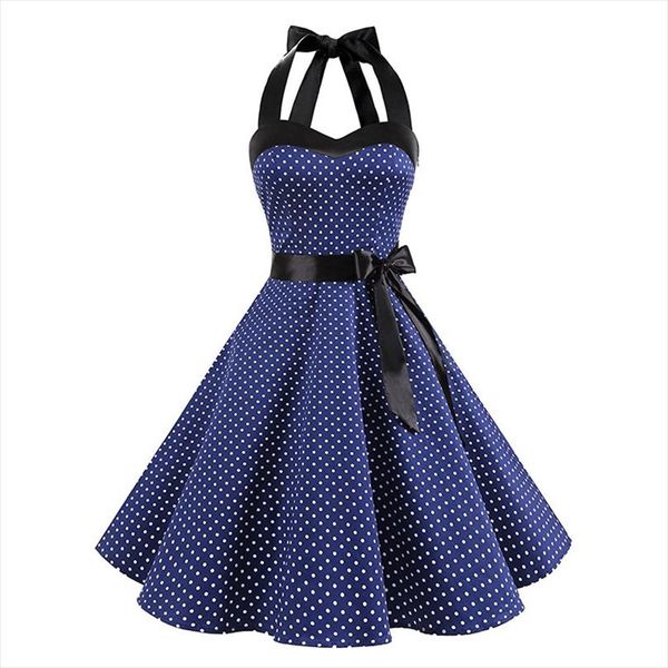 blue printed point 2020 new design style casual women dress spring sweet autumn winter party vintage ladies, Black;gray
blue printed point 2020 new design style casual women dress spring sweet autumn winter party vintage ladies, Black;gray