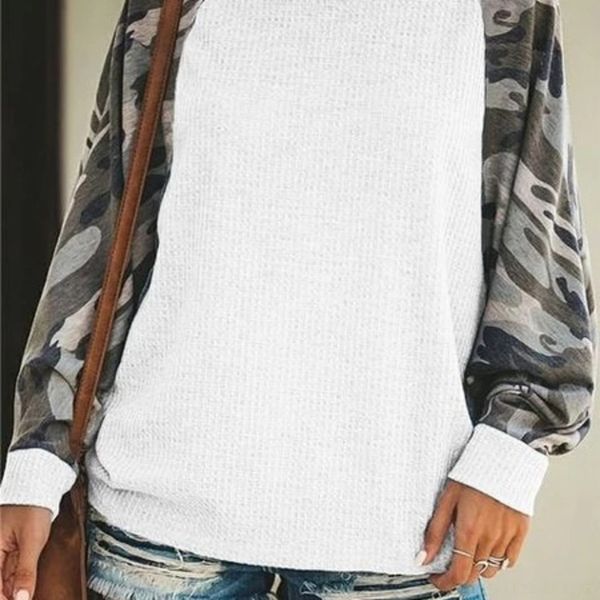 8kghj 3 autumn winter fashion sweater 2019 printed camouflage long sleeve women's colors and sweater kuif9, Black
8kghj 3 autumn winter fashion sweater 2019 printed camouflage long sleeve women's colors and sweater kuif9, Black