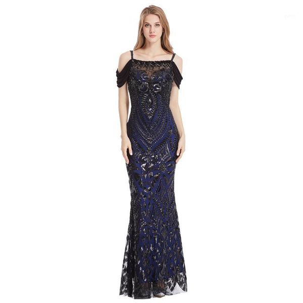 angel-fashions women's evening dress off shoulder pattern sequin spaghetti strap illusion vintage long elegant prom party 2201, White;black
angel-fashions women's evening dress off shoulder pattern sequin spaghetti strap illusion vintage long elegant prom party 2201, White;black