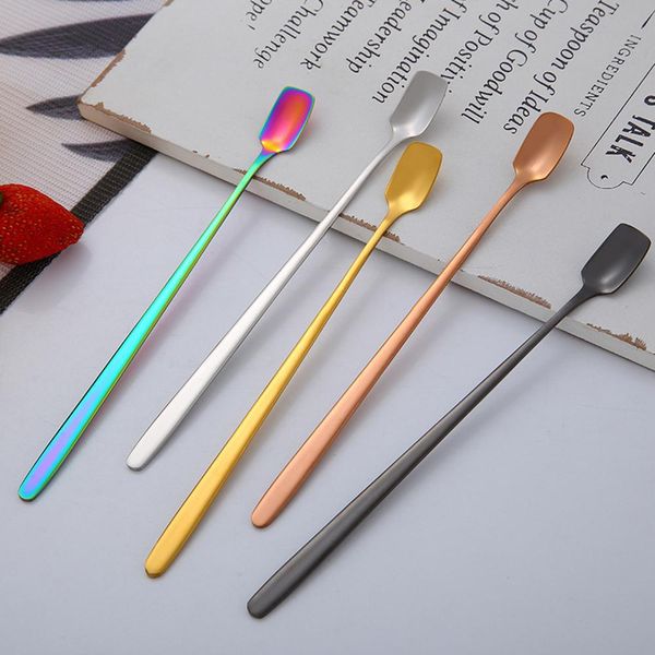 304 stainless steel square head ice spoons home kitchen long handle coffee dessert cocktail stirring scoops h bbybze
304 stainless steel square head ice spoons home kitchen long handle coffee dessert cocktail stirring scoops h bbybze