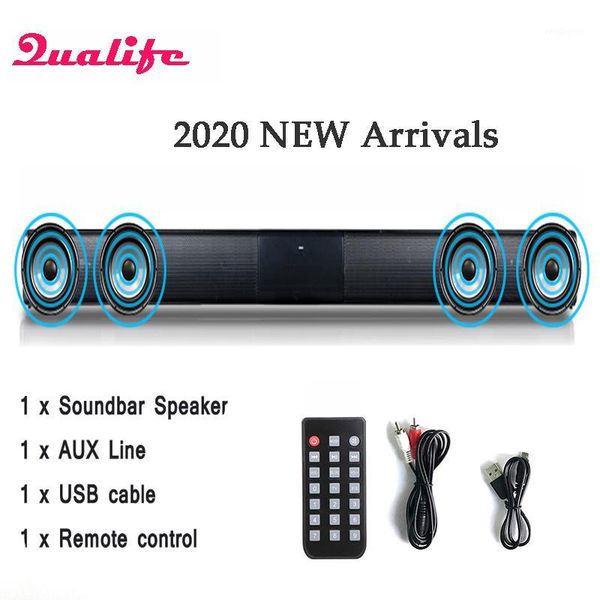 20w wireless bluetooth soundbar stereo speakers home theater tv sound bar sound system column dual subwoofers remote control1
20w wireless bluetooth soundbar stereo speakers home theater tv sound bar sound system column dual subwoofers remote control1