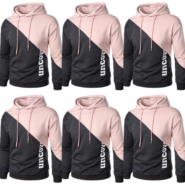 dixci 2020 autumn men's color hooded matching coat couple's coat hooded color sleeve sweater long matching sweater pno2u, Black
dixci 2020 autumn men's color hooded matching coat couple's coat hooded color sleeve sweater long matching sweater pno2u, Black