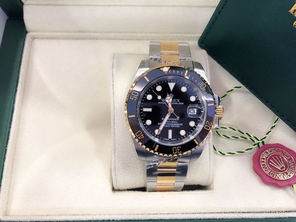 with original box wristwatches sapphire 40mm ceramic bezel gold 116613 116613ln asia 2813 movement automatic mechanical mens watches, Slivery;brown
with original box wristwatches sapphire 40mm ceramic bezel gold 116613 116613ln asia 2813 movement automatic mechanical mens watches, Slivery;brown
