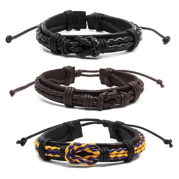 2019 multilayer bracelet men casual fashion braided leather bracelets for women wood bead bracelet punk rock men sqcnaz, Golden;silver
2019 multilayer bracelet men casual fashion braided leather bracelets for women wood bead bracelet punk rock men sqcnaz, Golden;silver